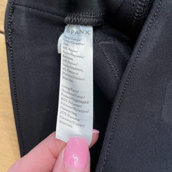 Spanx The Perfect Pant Ankle Backseam Skinny black size XS - Picture 7 of 11